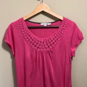 Boden women’s T-shirt with embroidered detailing